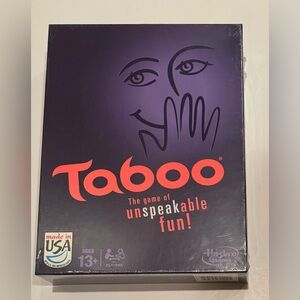 Taboo Game Hasbro New Sealed Funny Hilarious